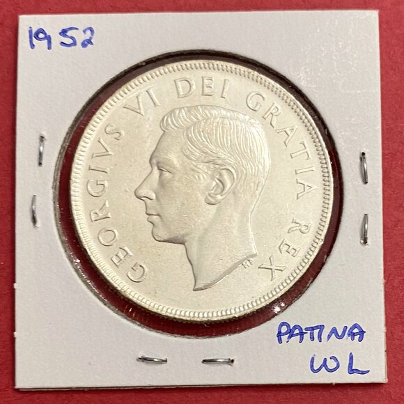 Thrilling Uncirculated Pair of 1952 Canada Silver $1 Coins! - Picture 6 of 16